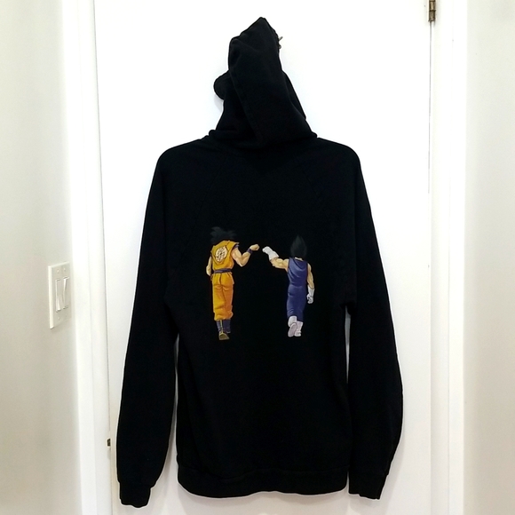 Dragon Ball Z men's black pullover hoodie size XL - Picture 5 of 5